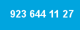 923 644 11 27